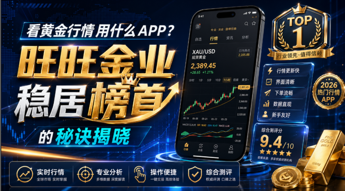 2026年贵金属交易平台行业观察：市场升